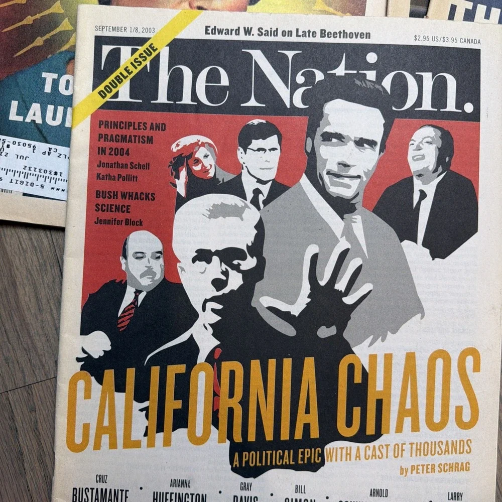 The Nation Magazine‎ Lot Of 7 2003